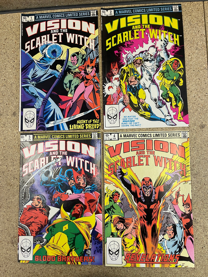 Vision and the Scarlet Witch #1-4 1982