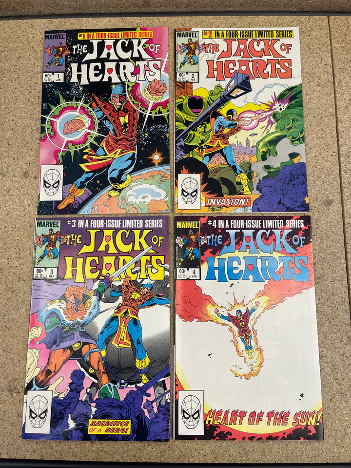 The Jack of Hearts #1-4