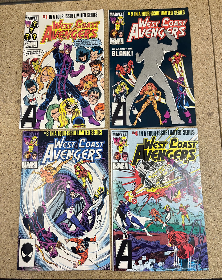 West Coast Avengers #1-4