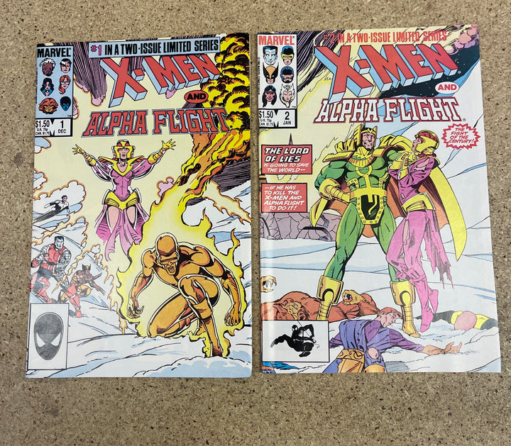 X-men and Alpha Flight #1-2