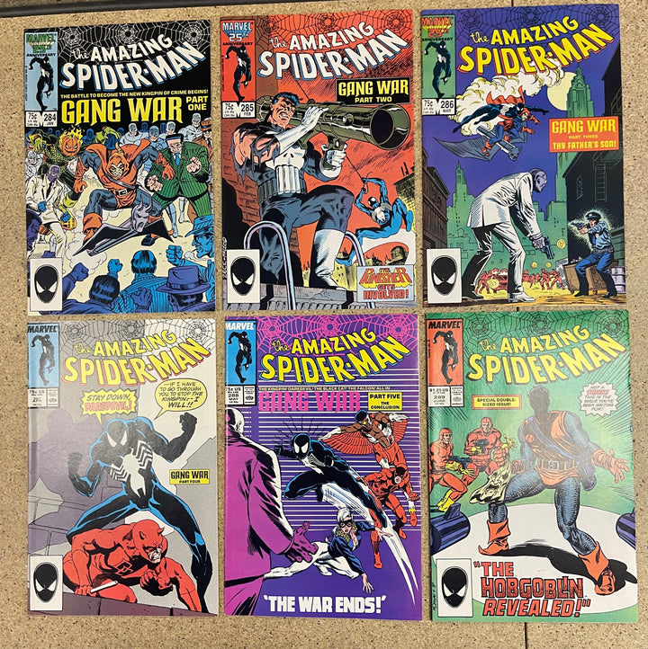 Amazing Spiderman #284-289 Gang War Hobgoblin