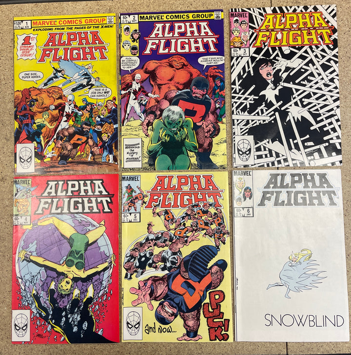 Alpha Flight #1-28 Complete Byrne run