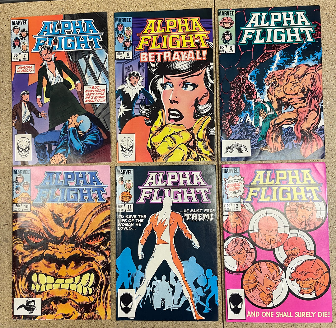 Alpha Flight #1-28 Complete Byrne run