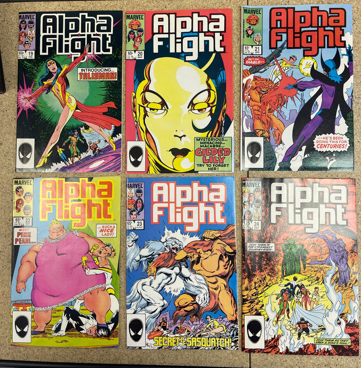 Alpha Flight #1-28 Complete Byrne run