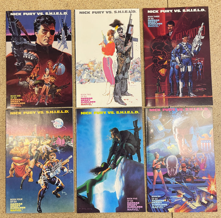 Nick Fury vs Shield #1-6