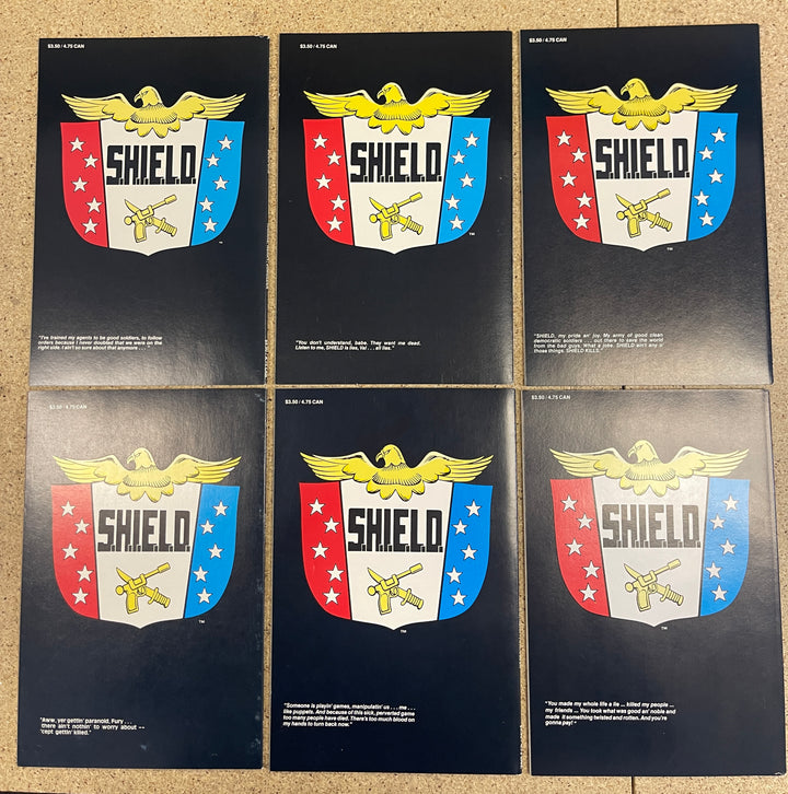 Nick Fury vs Shield #1-6