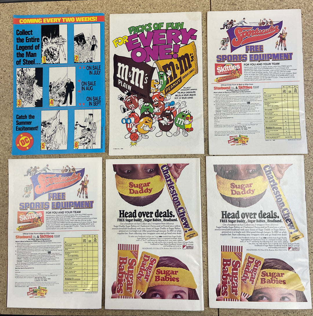 Superman Man of Steel #1-6 John Byrne