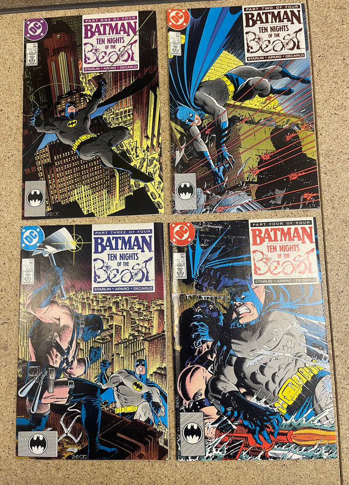 Batman #417-420 Ten Nights of the Beast