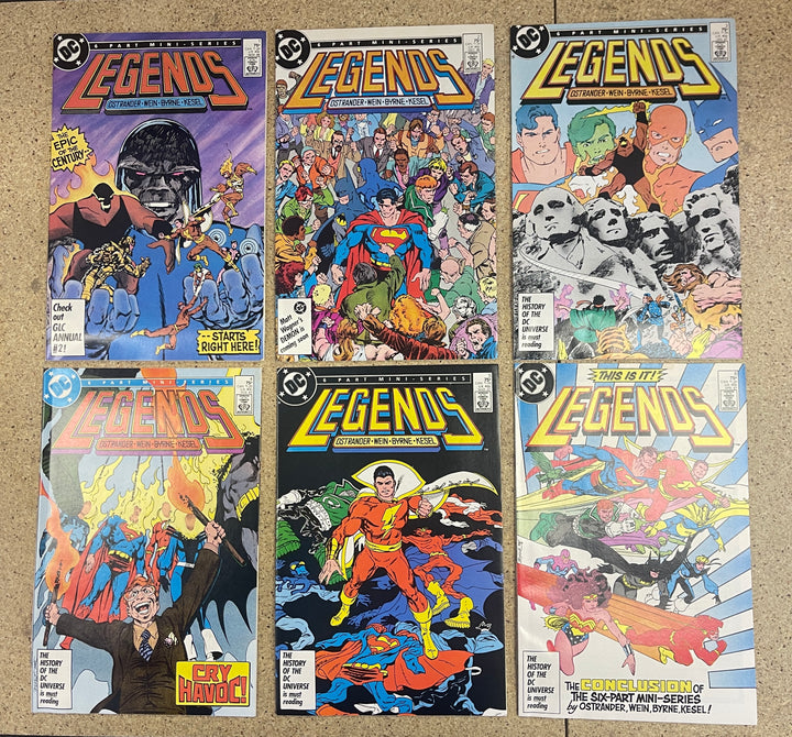 Legends  #1-6 1st Suicide Squad