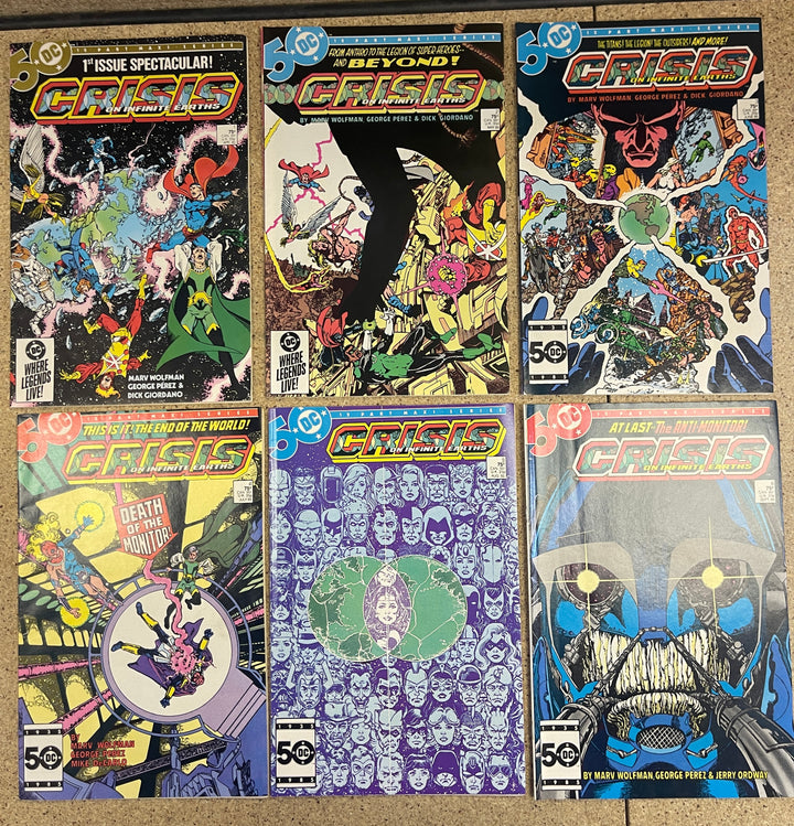 Crisis on Infinite Earths #1-12