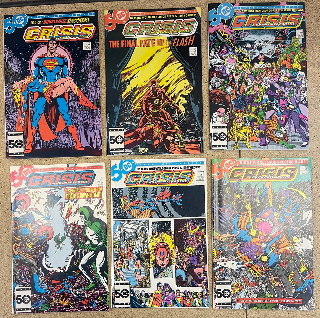 Crisis on Infinite Earths #1-12