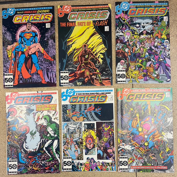 Crisis on Infinite Earths #1-12