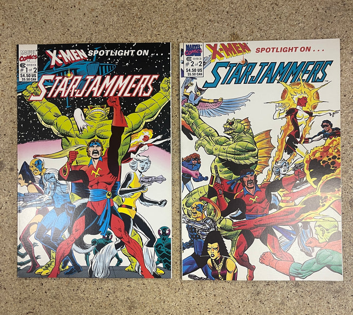 X-men Spotlight on Starjammers #1-2