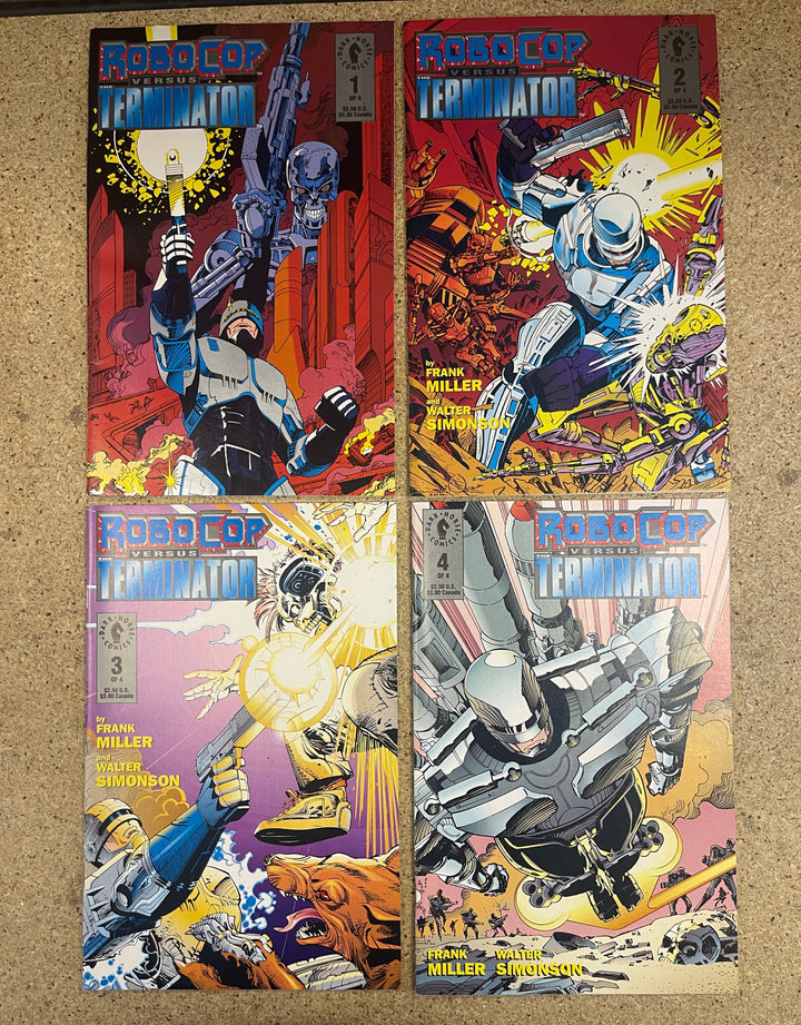 Robocop versus Terminator #1-4