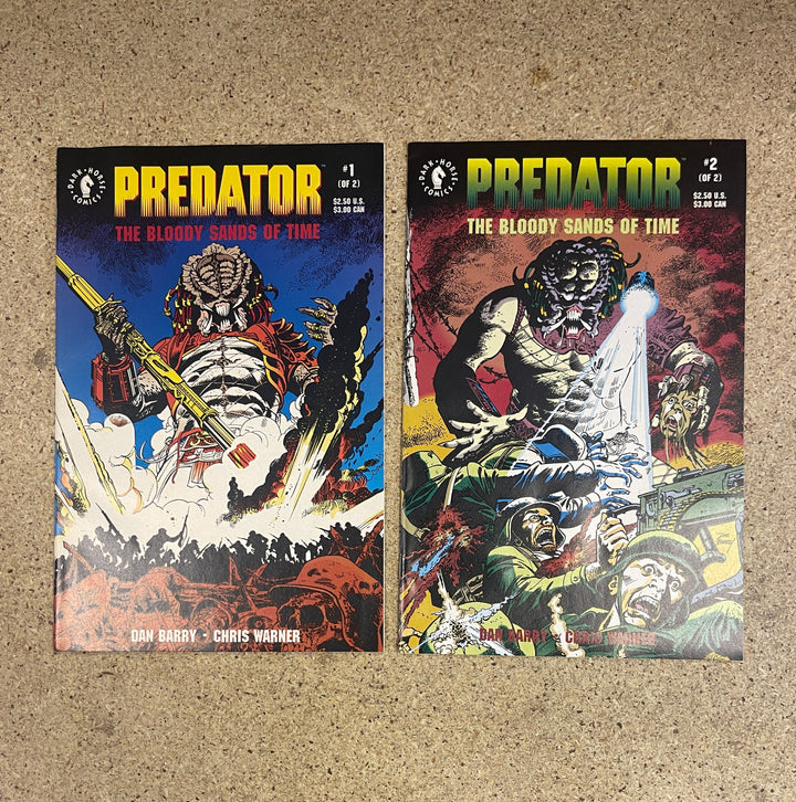 Predator The Bloody Sands of Time #1-2