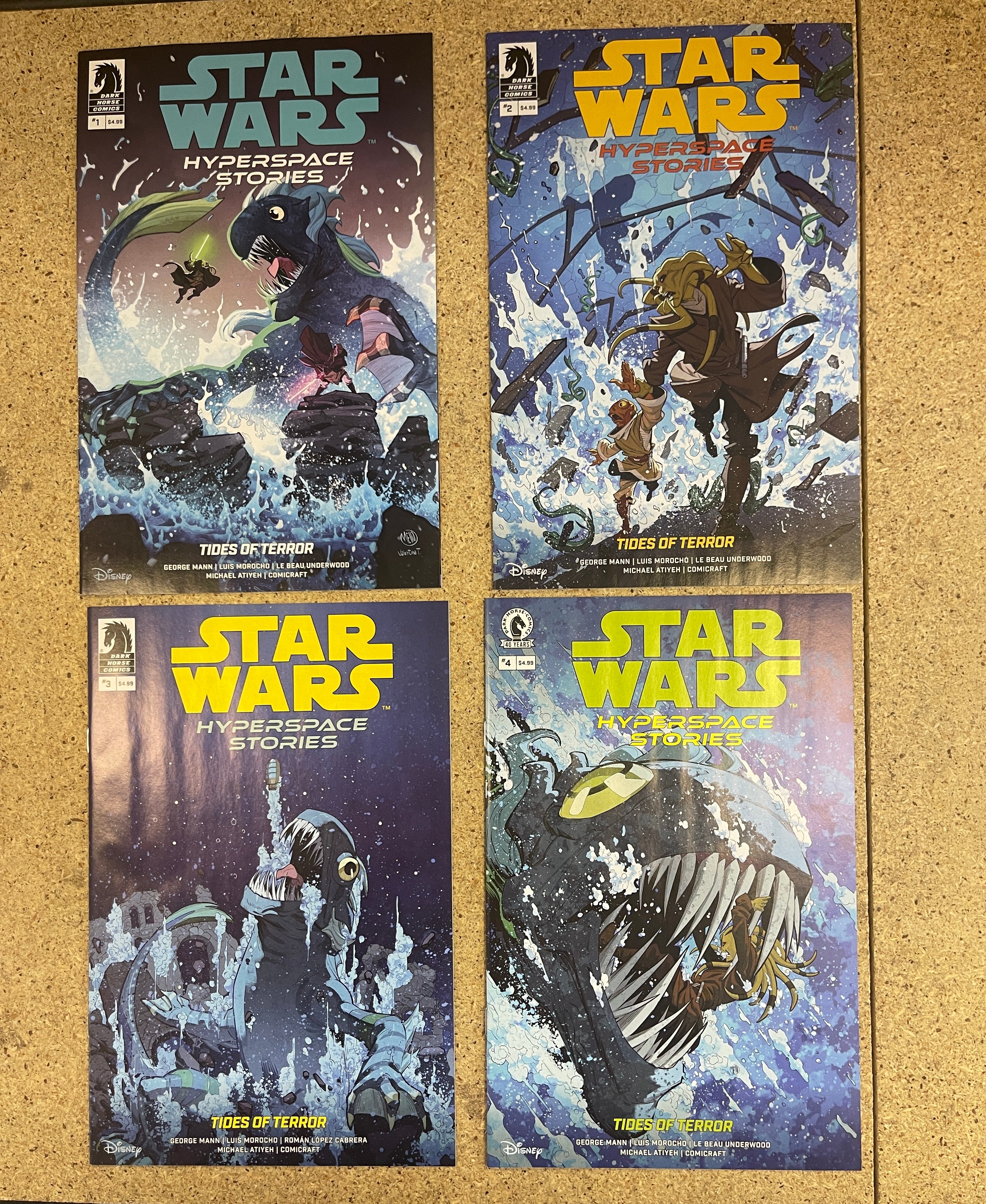 Star Wars Hyperspace Stories Tides of Terror #1-4 – Subscription