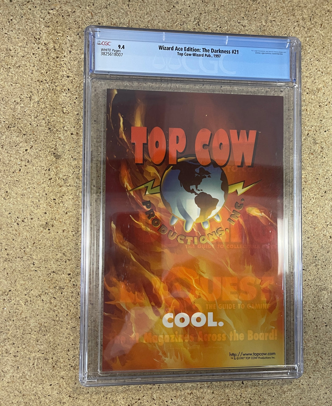 Wizard Ace Edition The Darkness #21 CGC 9.4