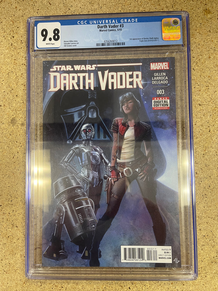 Darth Vader #3 CGC 9.8 1st Doctor Aphra