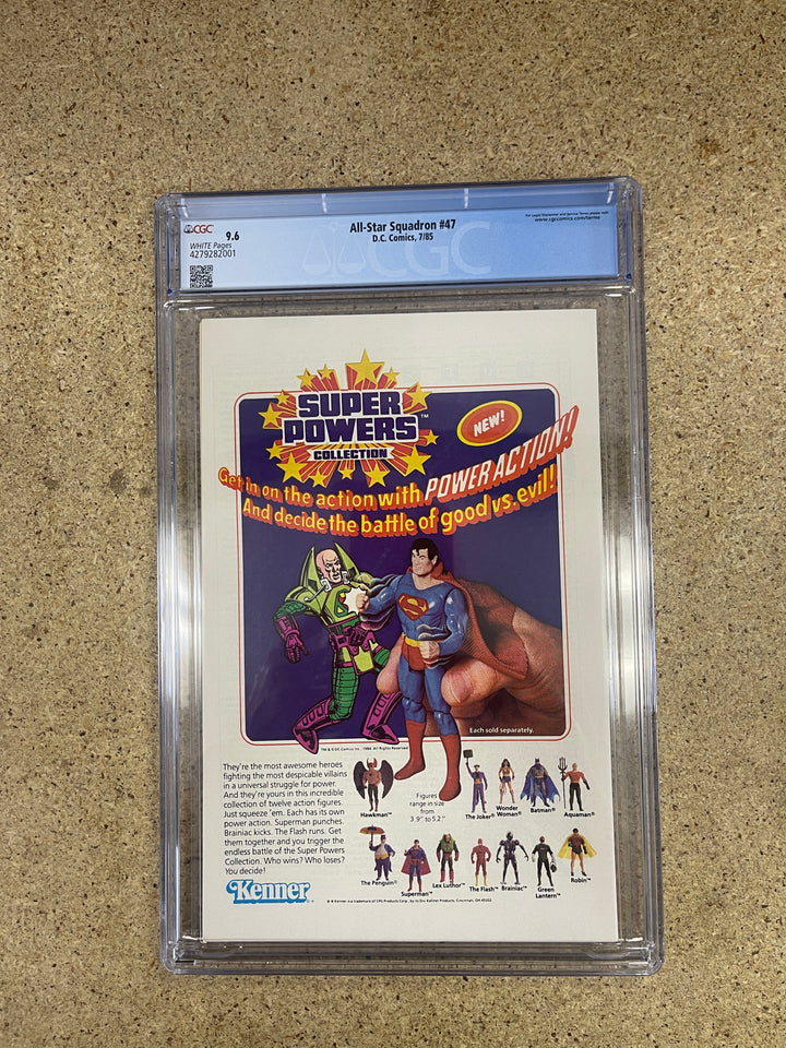 All Star Squadron #47 CGC 9.6 McFarlane Cover