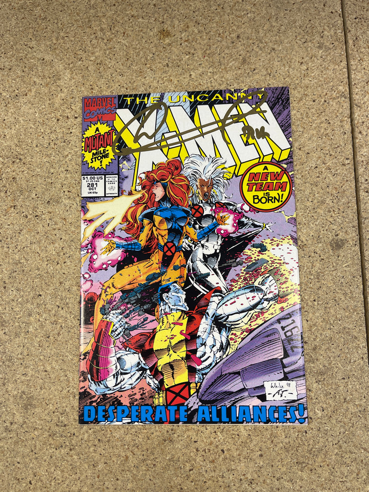 Uncanny X-men #281 Signature Whilce Portacio