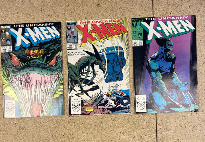 Uncanny X-men #232-234 Brood