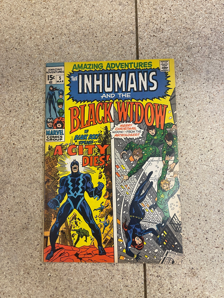 Amazing Adventures #5 Inhumans Black Widow