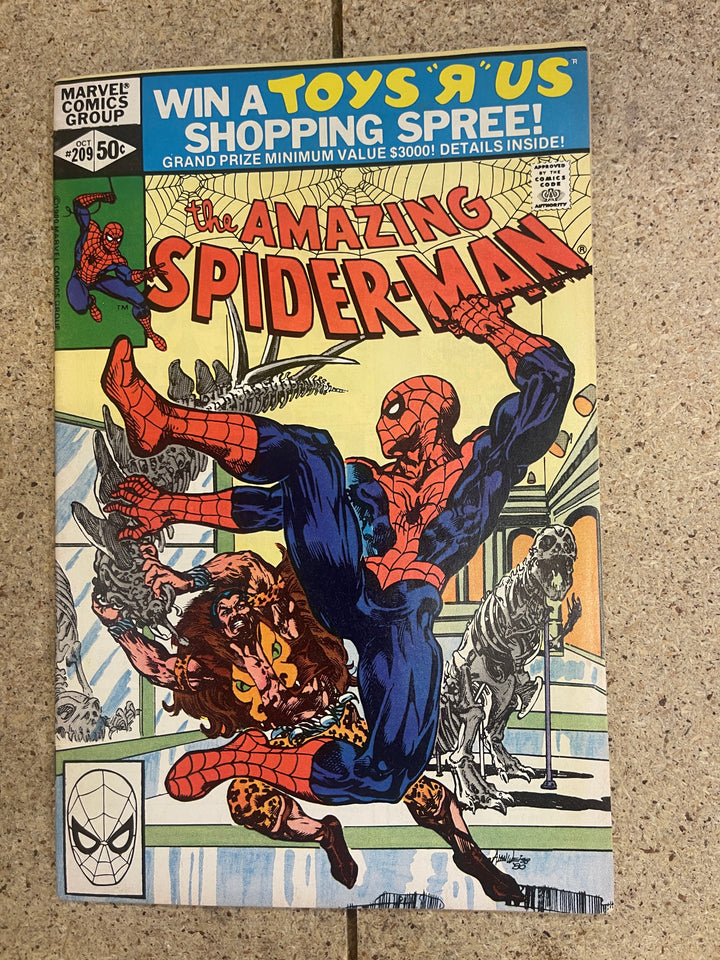 Amazing Spiderman #209 1st Calypso  FN VF