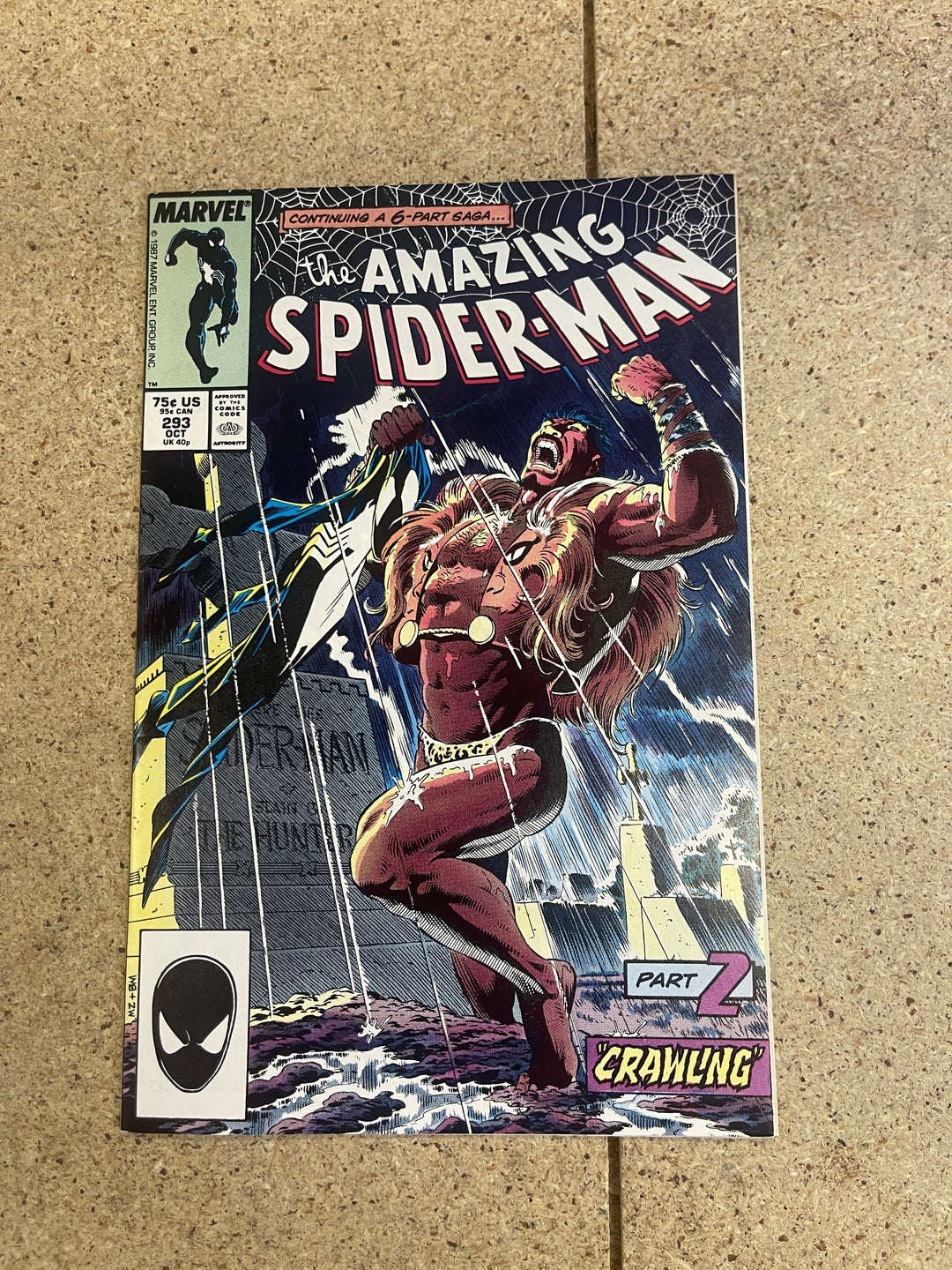Amazing Spiderman #293 Kravens Last Hunt