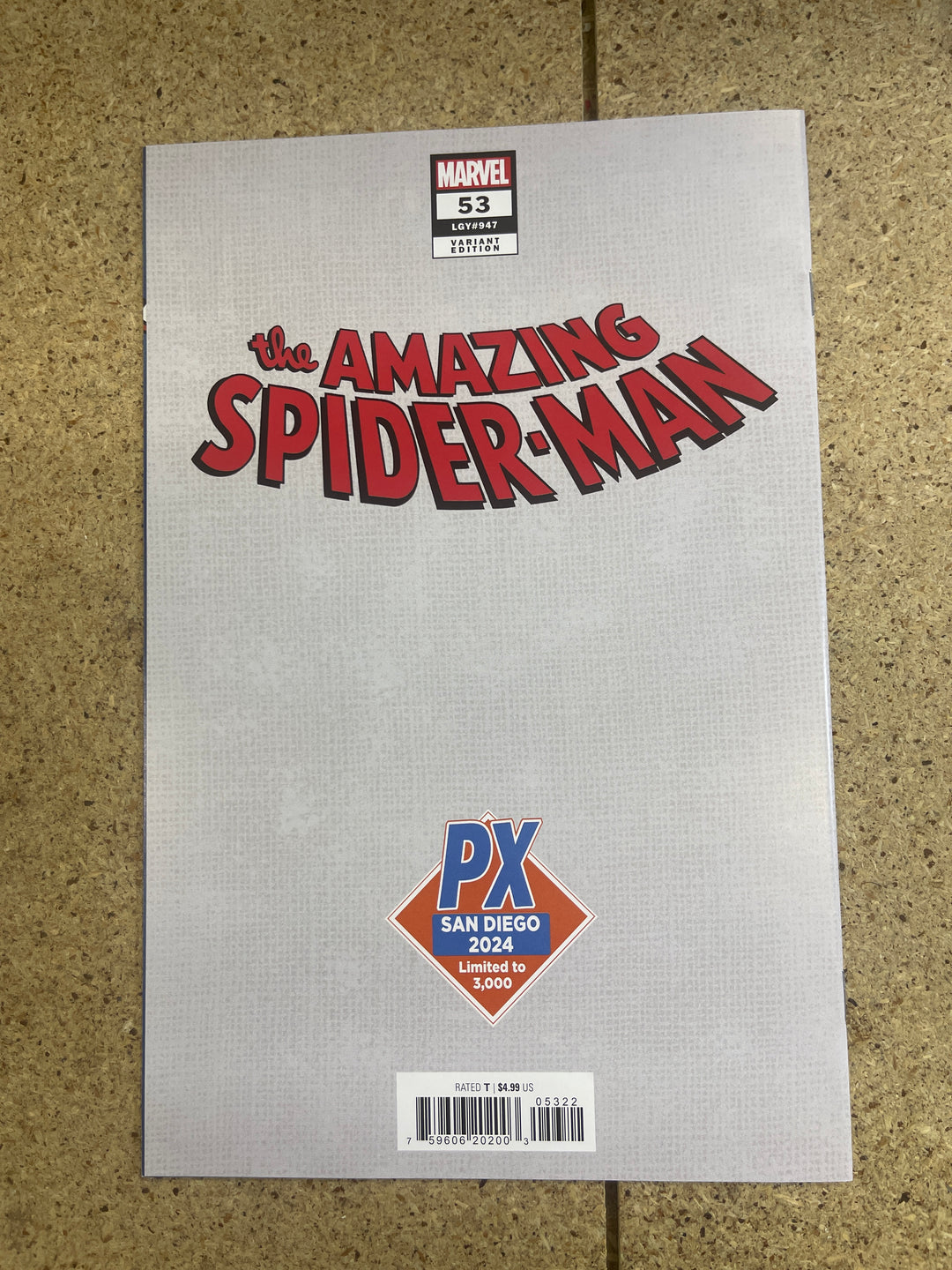 Amazing Spiderman #53 PX SDCC 2024