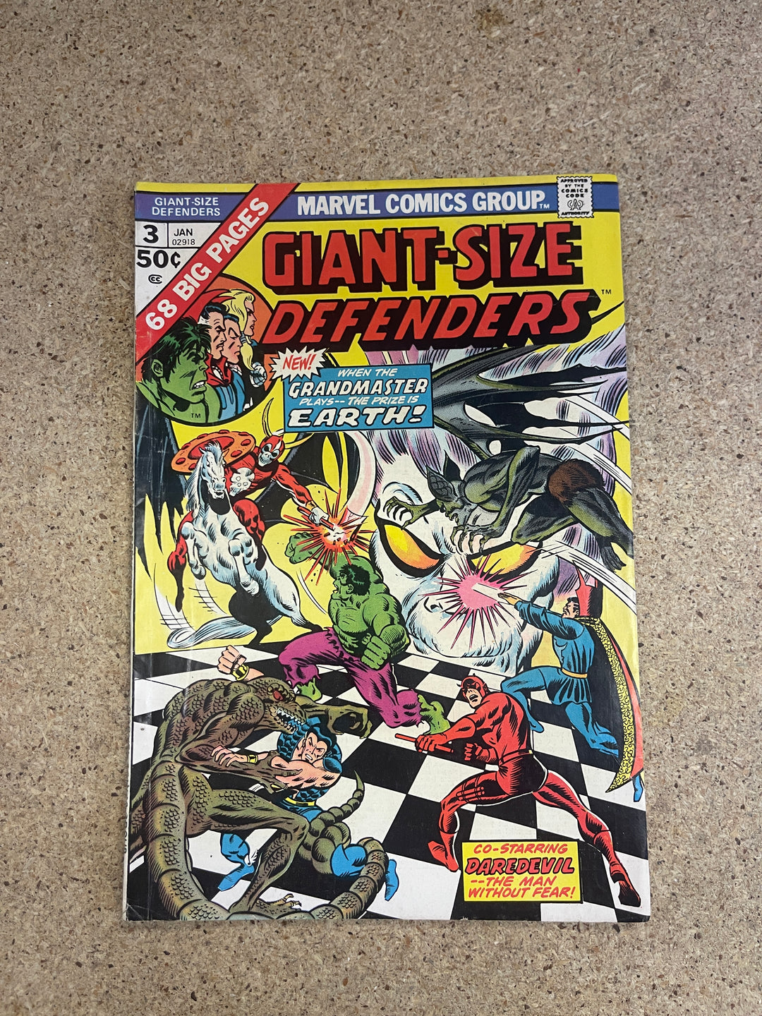 Giant Size Defenders  #3 1st Korvac