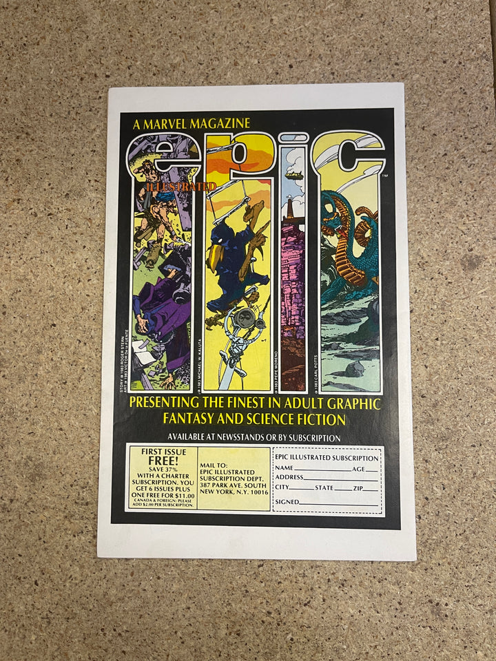 Marvel Age #12 Secret Wars