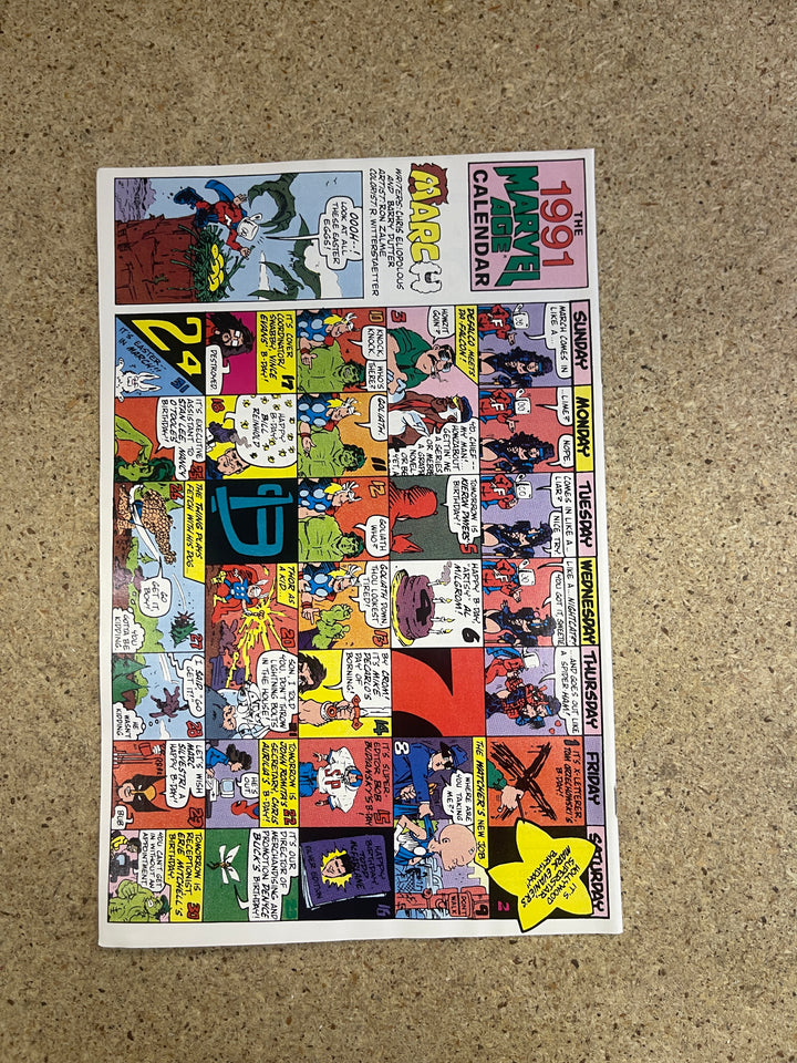 Marvel Age #99 Infinity Gauntlet