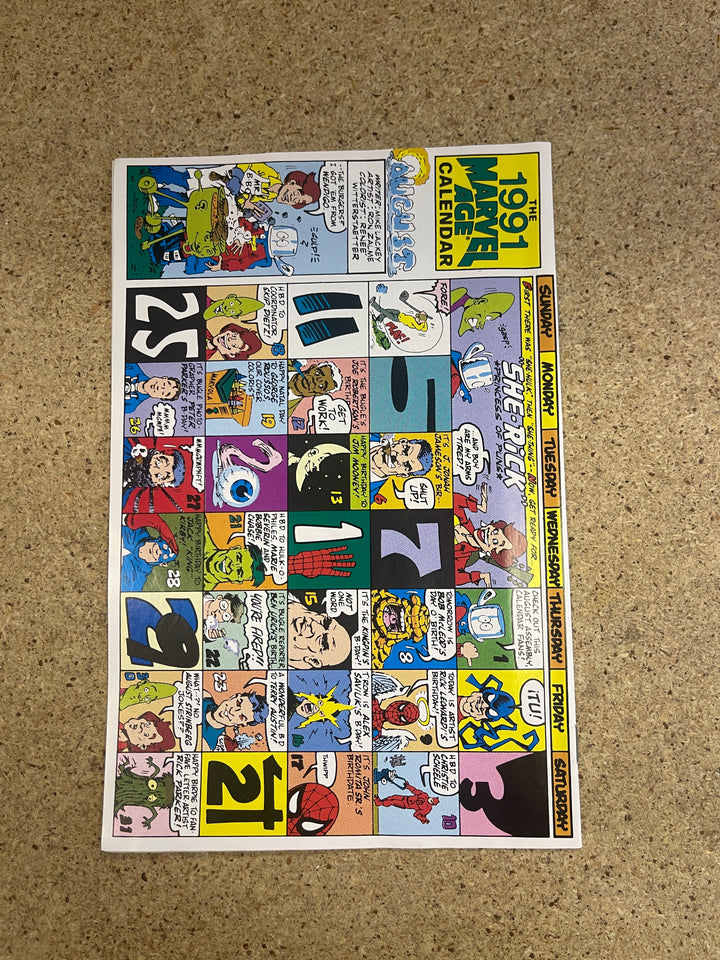 Marvel Age #104 Jim Lee