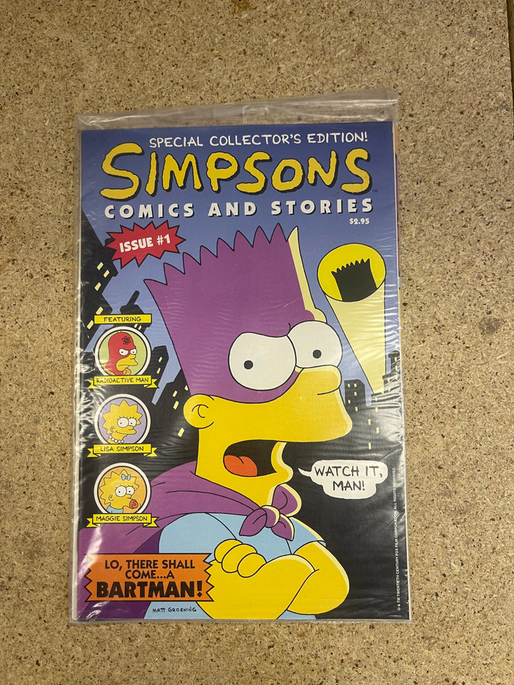Simpsons Comics and Stories #1 Poly Bagged