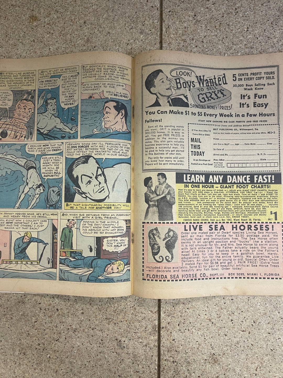 Strange Tales  #107 Human Torch vs Sub Mariner