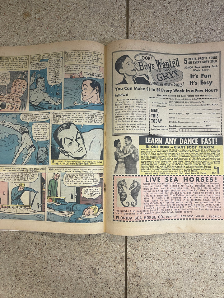 Strange Tales  #107 Human Torch vs Sub Mariner
