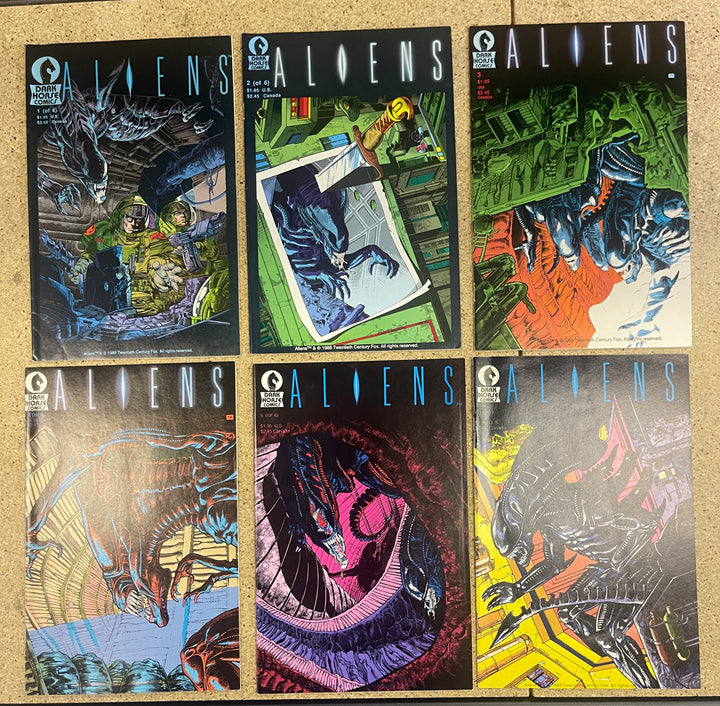 Aliens  #1-6 1st issue 2nd print