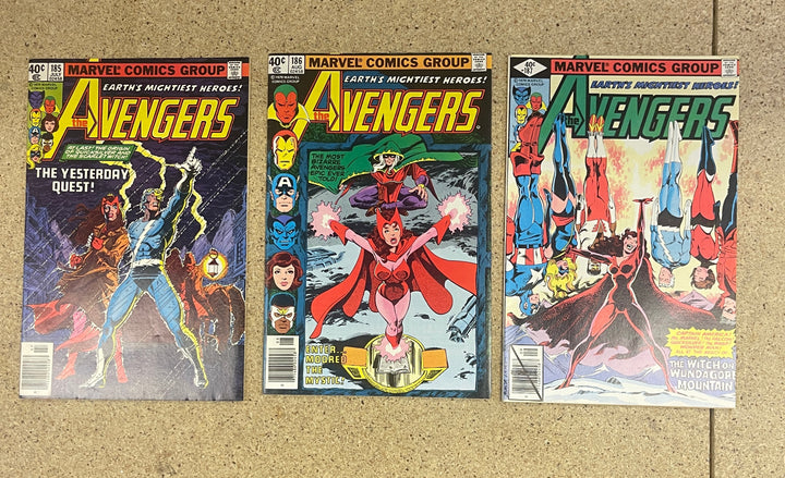Avengers #185-187 Scarlet Witch Quicksilver