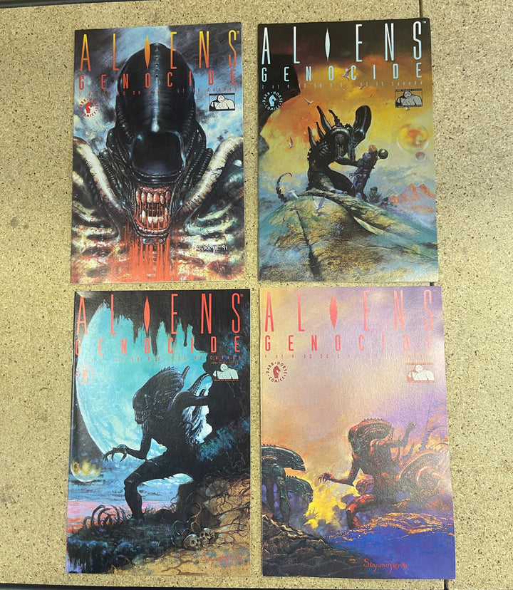 Aliens Genocide #1-4