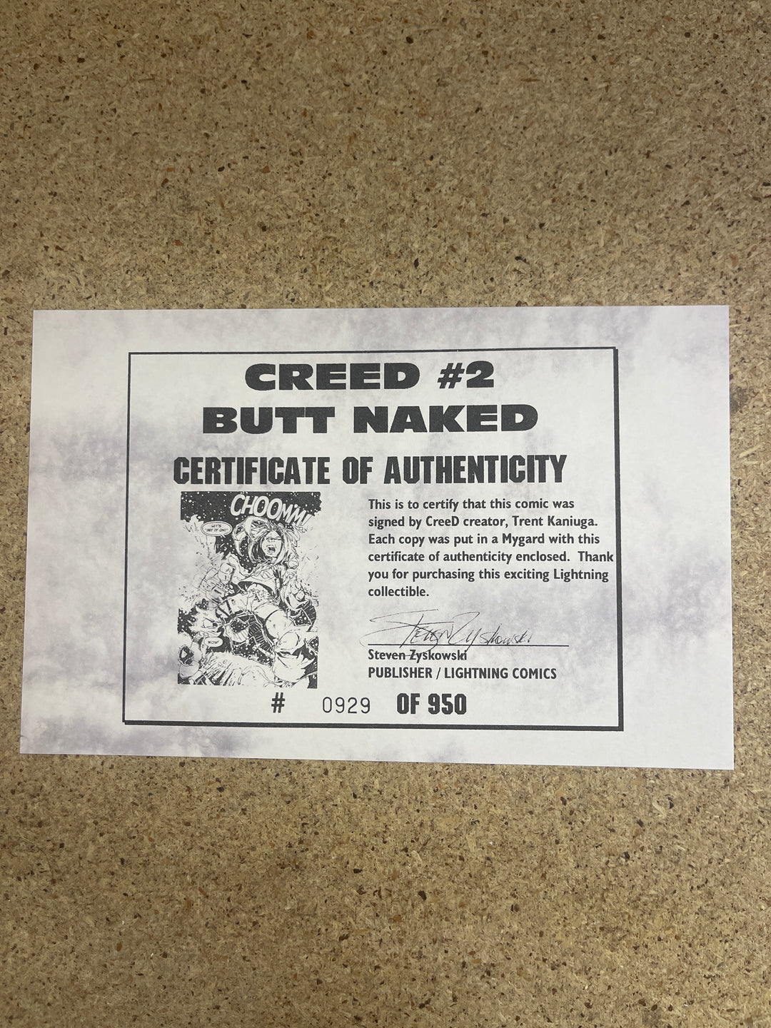 Creed #1-2 w/ autos and certs