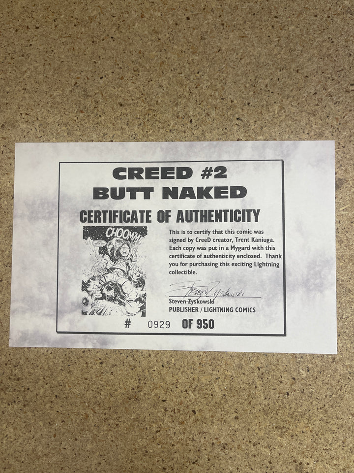 Creed #1-2 w/ autos and certs
