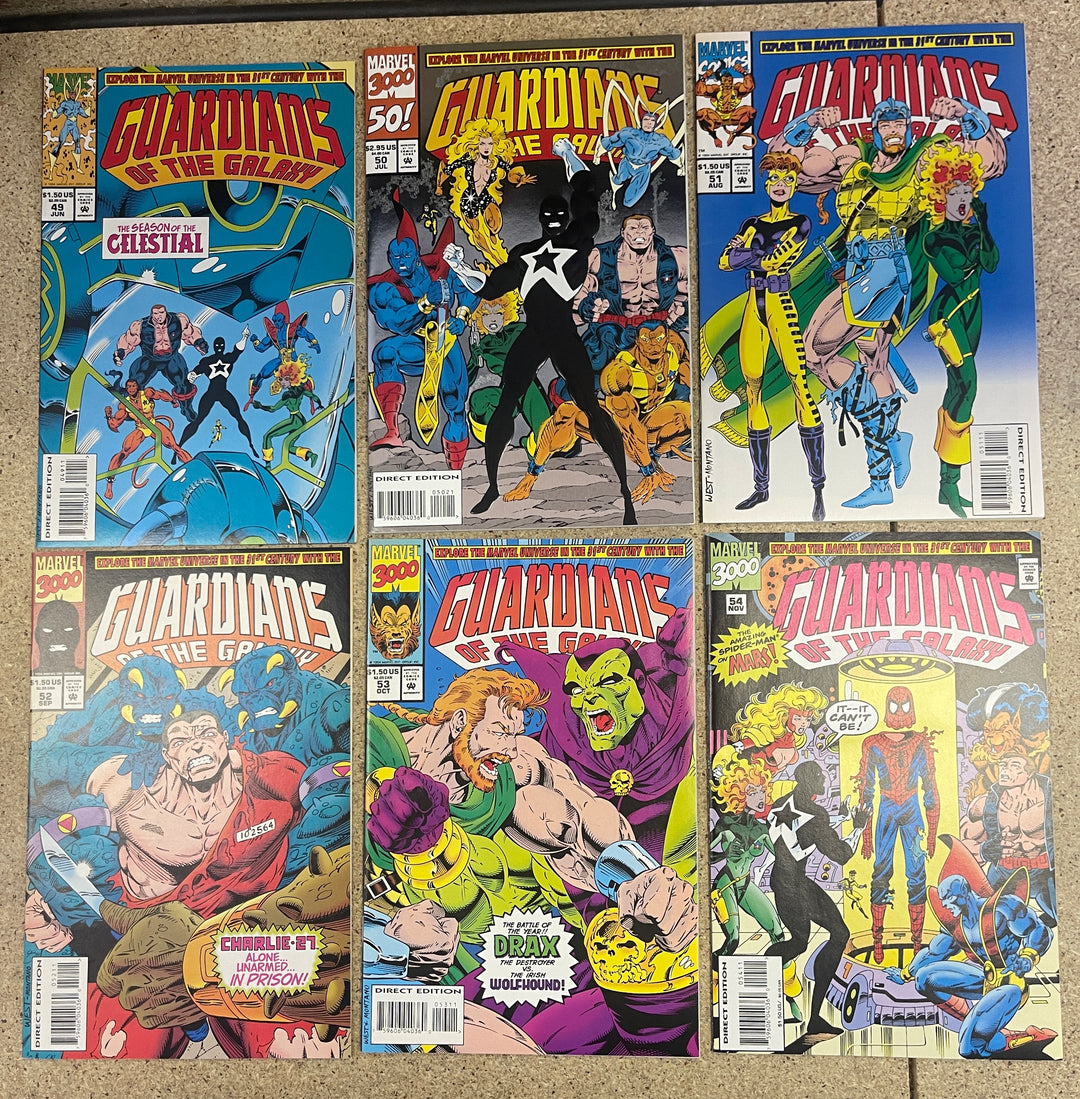 Guardians of the Galaxy #1-62 Annual 1-4 included