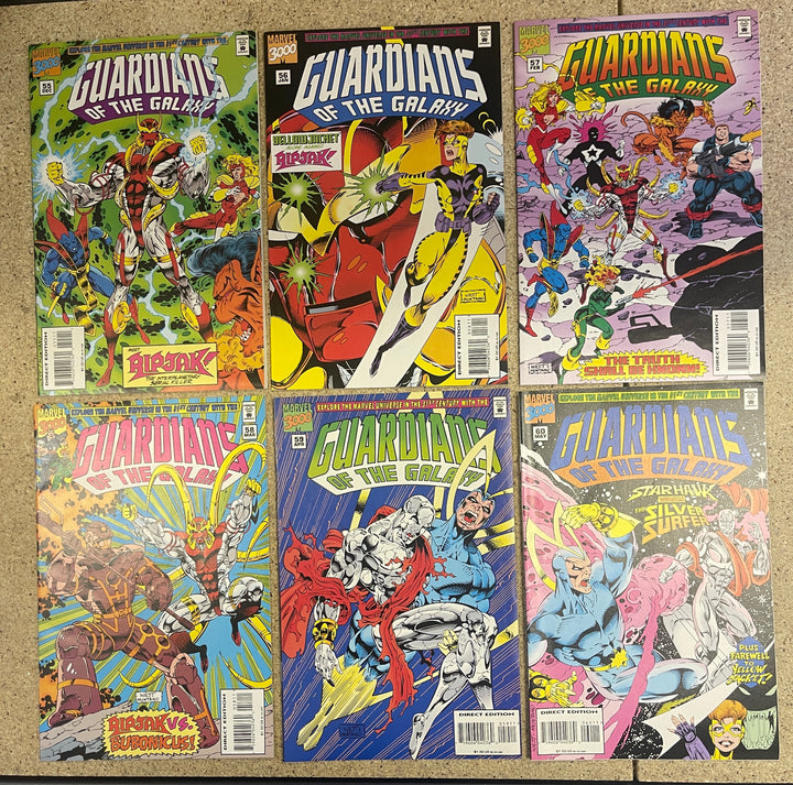 Guardians of the Galaxy #1-62 Annual 1-4 included