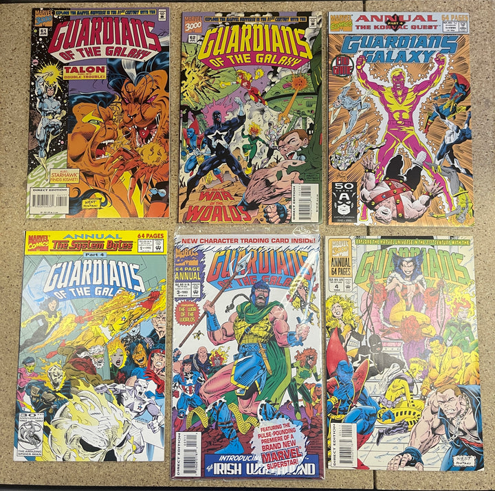 Guardians of the Galaxy #1-62 Annual 1-4 included
