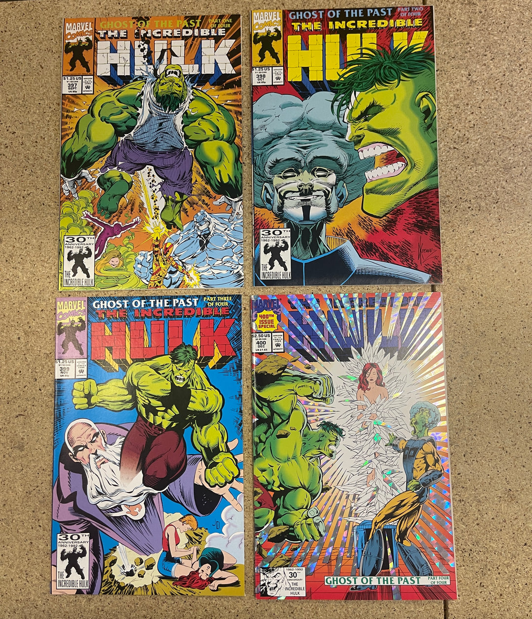 Incredible Hulk #397-400 Ghost of the Past