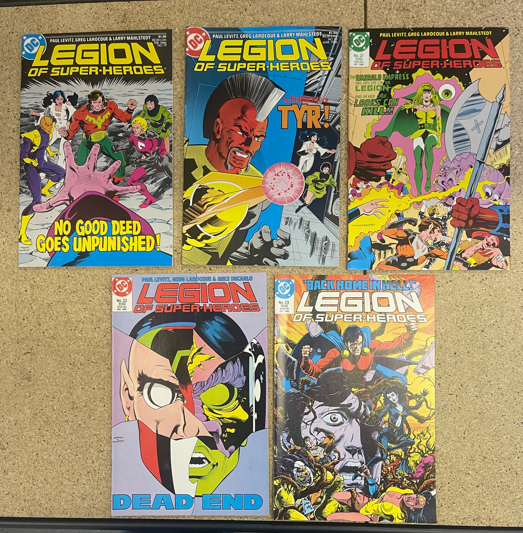 Legion of Super Heroes #1-26