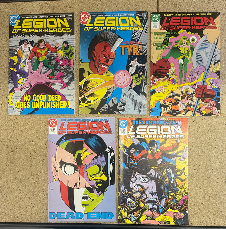 Legion of Super Heroes #1-26