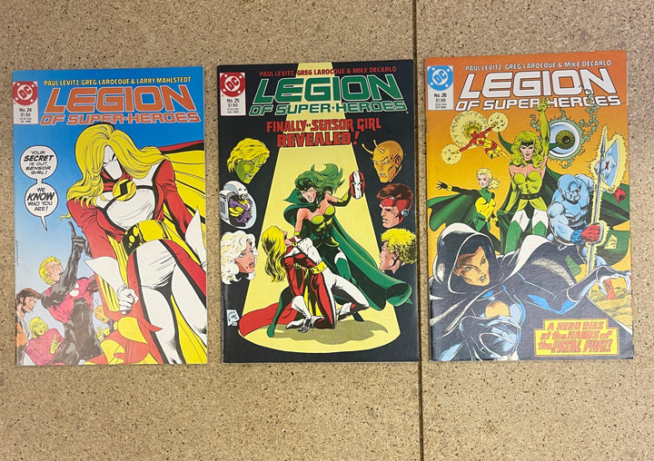 Legion of Super Heroes #1-26