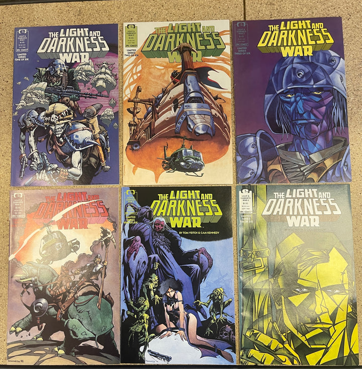 The Light and Darkness War #1-6