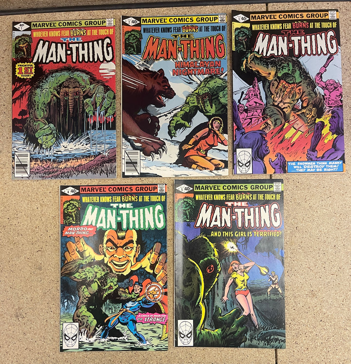 Man Thing  #1-5